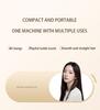 Compact Dual-Use Ionic Hair Styler: Straighten & Curl with Portable Splint Curler