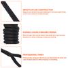 1PC/3PCS Black Double Braid Nylon Dockline Dock Line Mooring Boat Rope Anchoring Docking Rope Length 16.5feet 25feet 50feet 7