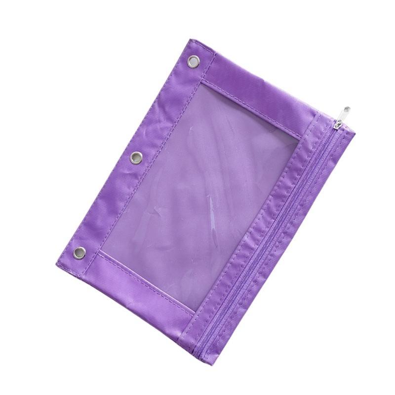 Practical Small Storage Stationery Bag Convenient Toiletry Storage Bag Makeup with Zippers for Travel