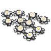 10Pcs Ultra Bright LED Chip 3V DIY Light Beads for Ceiling Light Downlight Flashlight Table