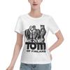 Popular On Social Tom Of Finland Kink (Black) Unisexs TShirt Korean Casual Trendy Basic Tee