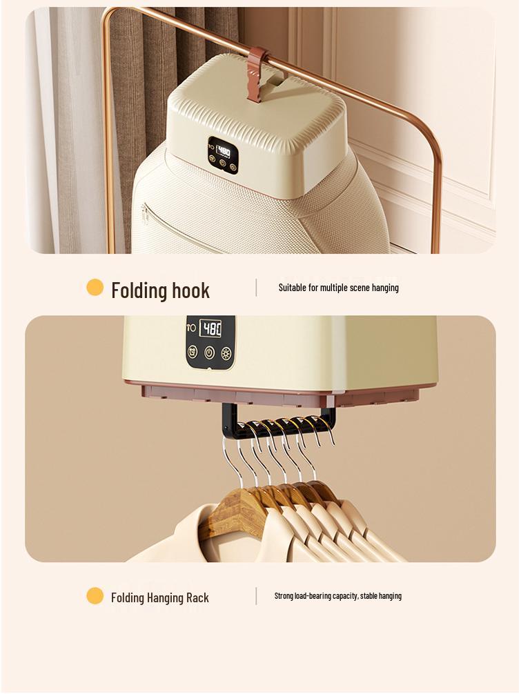 Portable Automatic Clothes Dryer for Travel and Home