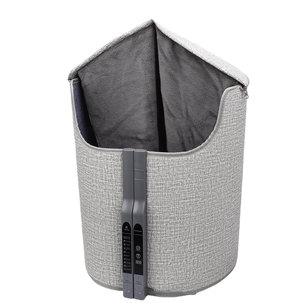 Under Desk Leg Foot Knee Heater with Blanket 5 Settings Water Proof Electric Portable Space Heater Foot Warmer with Timer for  