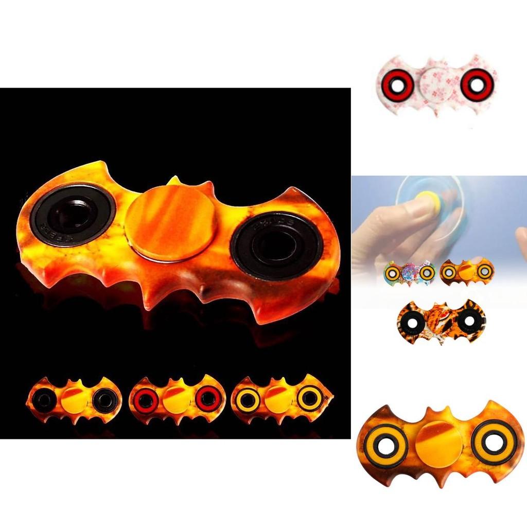 Batman Fingertip Gyro Stress Reliever Abs Stainless Steel Material Yellow Red Green Light Blue Black
