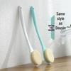 Comfortable ABS Back Scrubbing & Exfoliating Shower Brush with Extended Handle