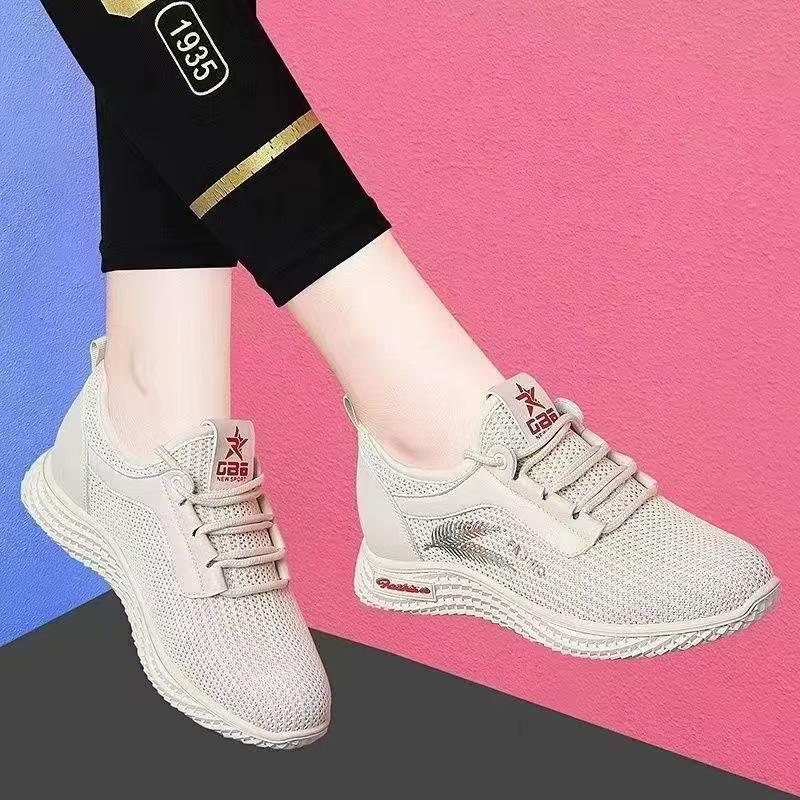 2024 Women's Summer Casual Fashion Sports Shoes - Non-slip, Wear-resistant, Breathable, Soft Sole, Ideal for Work