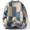 Men's Casual Long Sleeve Knit Sweater - Autumn/Winter Plus Size