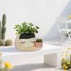 Hugging Flower Pot Resin Large Diameter Flower Pot Creative Girl Desktop Potted Decoration Ornament