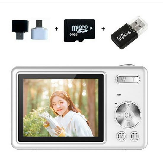 4K Student Entry Mini Digital Camera for Home & Green Screen Streaming