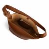 Large Capacity Bucket Tote Bag Women With Snap External Pocket Streetwear Shoulder PU Leather