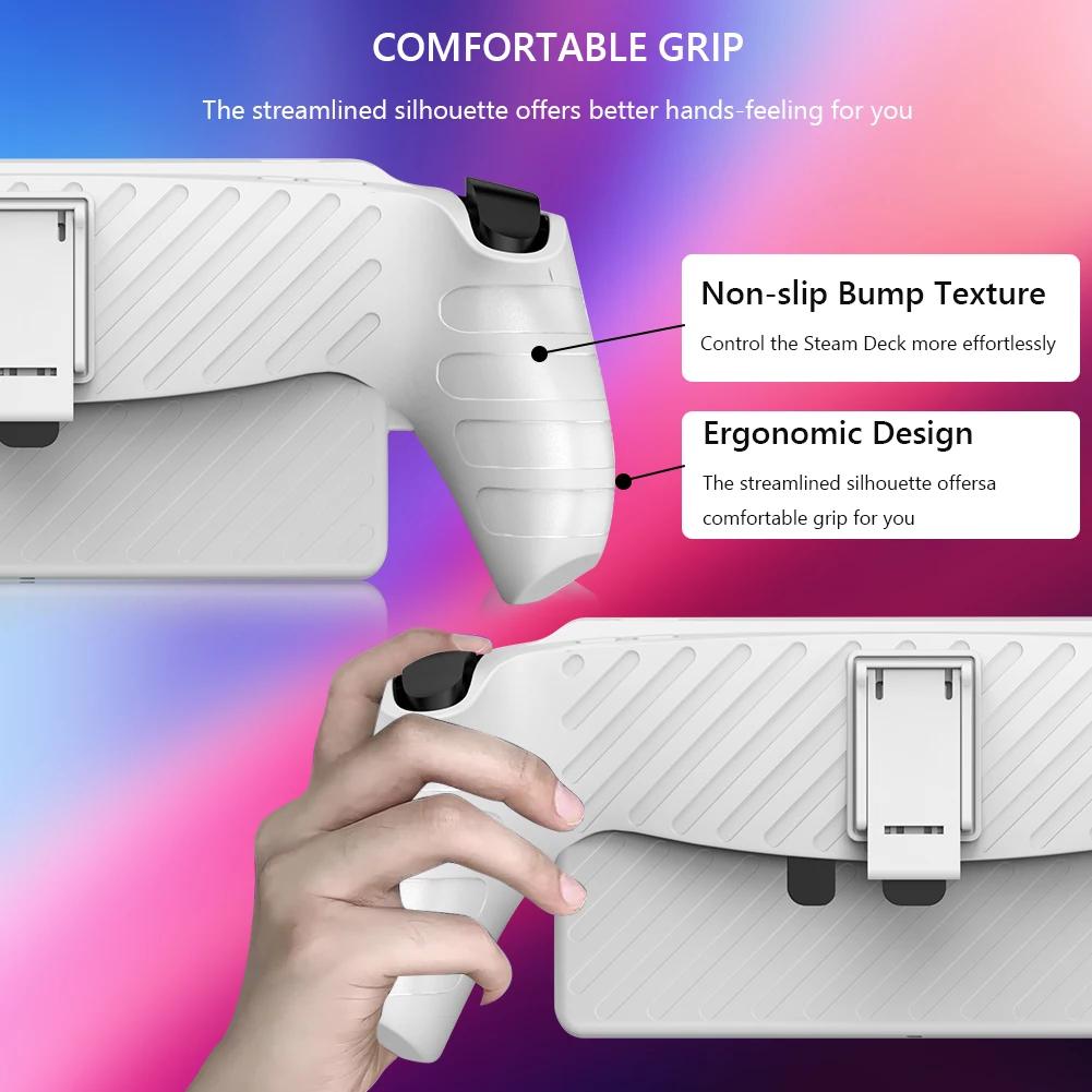 Für Playstation Portal Gaming Konsole Controller Schutzhülle Case mit Ständer TPU Hülle Skin Spiel Maschine Griff Schale Case