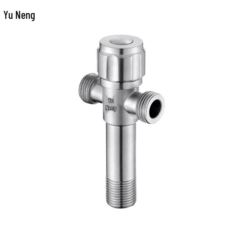 

Yuneng 304 Stainless Steel Dual Outlet Angle Stop Valve