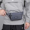 Large-capacity Men Waist Bag Casual Nylon Anti-theft Chest Bag Outdoor Travel Waterproof Sports Mobile Phone Bag