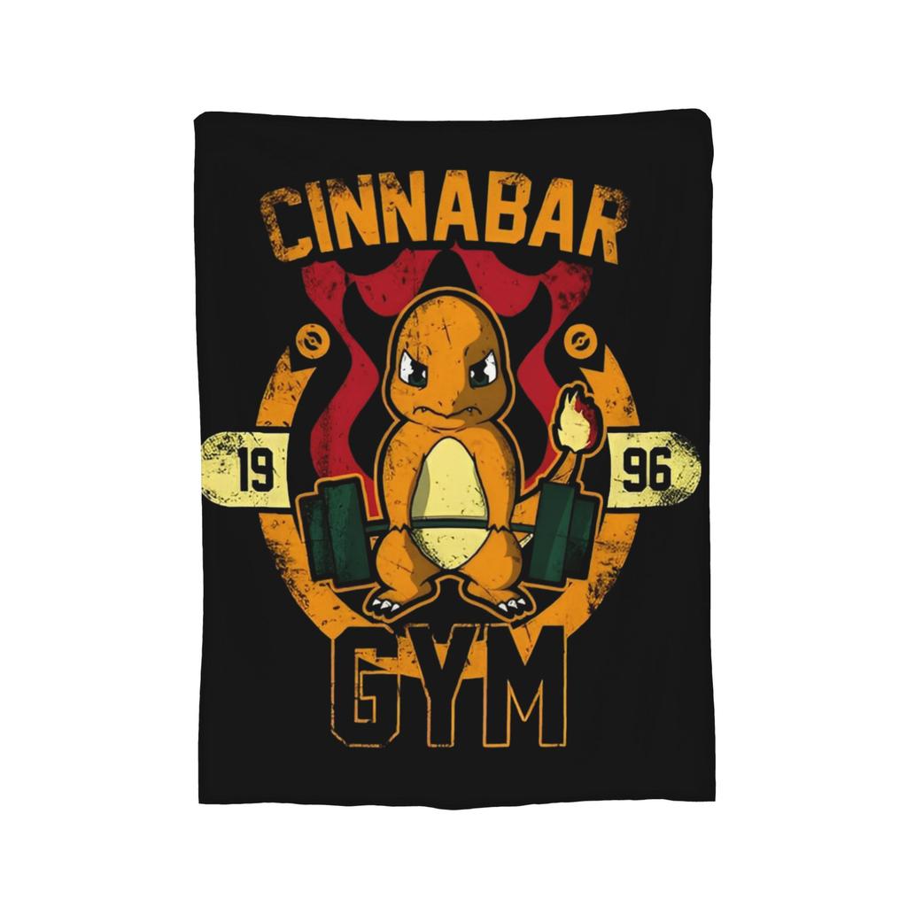 Pokemoned Coral Fleece Plush Throw Blankets Charmander Charmeleon Charizard Blanket for Bedding Couch Warm Plush Thin Quilt,