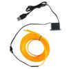 5M/3M/1M Car LED Atmosphere Light DIY Flexible Glow EL Wire Neon Cable Wire USB Lamp 2.3MM LED Strip Car Interior Lights