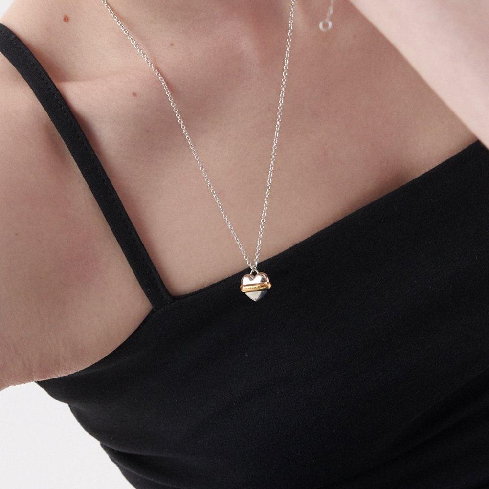 [By Leeer] Heart (C) Dessert Macaron Necklace Bh6N36621Cb500