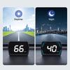 Car Speed Measuring Head-Up Display Digital Speedometer GPS Position Compass HUD KM/H Speed Gauge For Universal Truck Vehicles