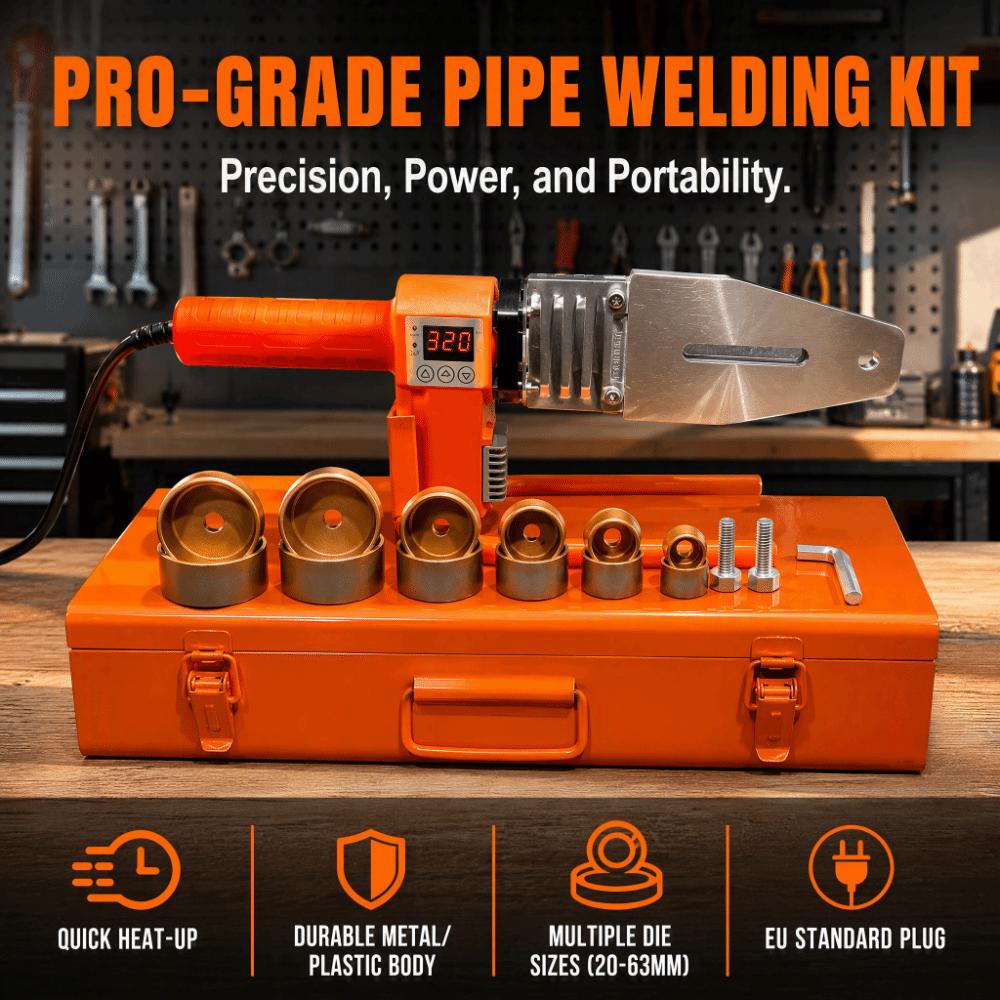20-32/20-63 Heat Fuse Water Pipe Welder EU Plug PPR Water Pipe Welding Machine Plumbing Works