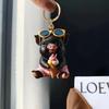 Black Creative Pig Acrylic Car Pendant For Quirky And Stylish Decor Vehicle
