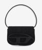 Diesel 1Dr Denim Shoulder Bag - Black / X08396P6901T8013