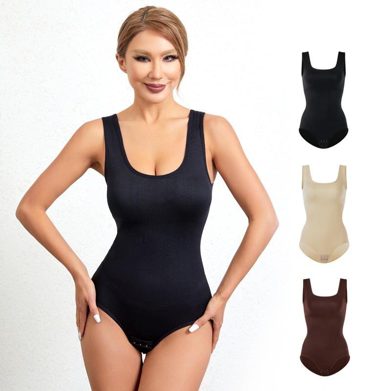 Women's High-Stretch Strapless Jumpsuit: Soft, Skin-Friendly Loungewear with a Slim-Fitting, Waist-Defining, Breathable Shaping Design