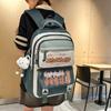 Cute Capybara Cartoon Cute Primary School Student Large Capacity Japanese Backpack
