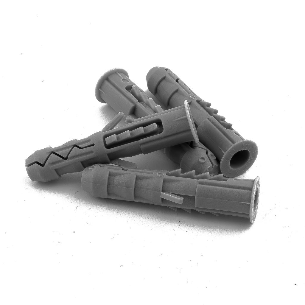 Expansion Plug 8X40Mm With Screw 4X40Mm 100Pcs Universal Wall Plug
