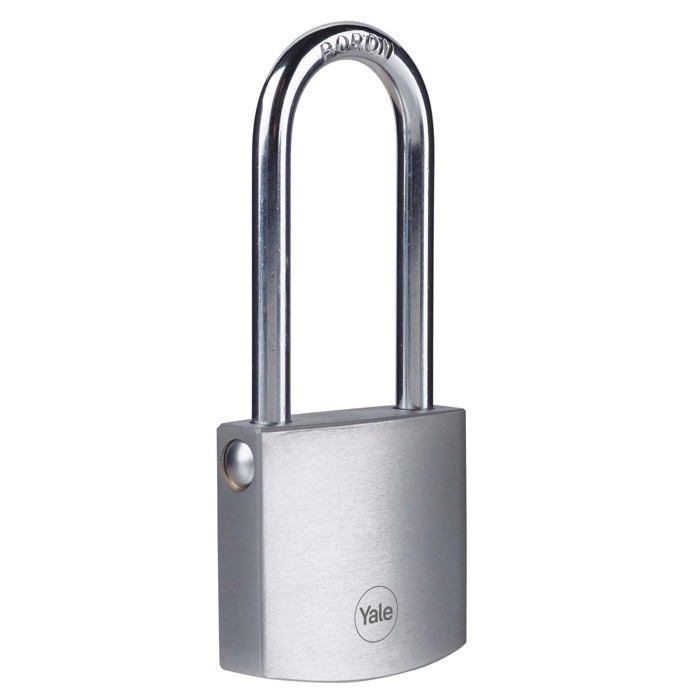 Cadenas - YALE - Y120B/50/163/1 - Sécurité maximale - Double verrouillage - Bague en Boron