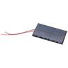 Portable Solar Plate with Wire 5V 120mA 0.8W Small Cell Module Polysilicon Board Outdoor Solar Battery Charger Easy Use