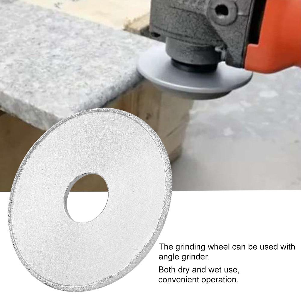 7.3cm Brazed Diamond Grinding Wheel Rome Abrasive Wheel for Stone Ceramic Glass0.5cm