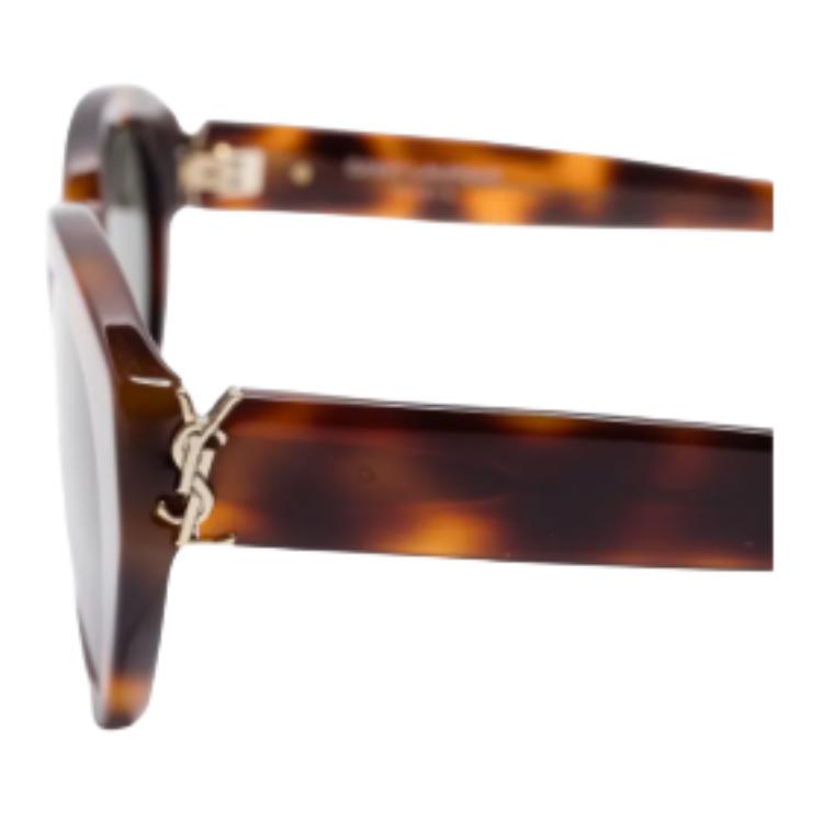 Saint Laurent Original Design Acetate Cat Eye Sunglasses Women Sunglasses Brown SL148003