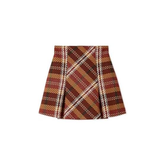SNIDEL Roving Check Mini Skirt SWFS244086 Women s