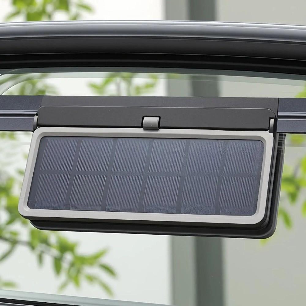 3 Fans Design Auto Window Cooler Solar Powered Car Ventilator Car Exhaust Fan  Vehicle Cooling