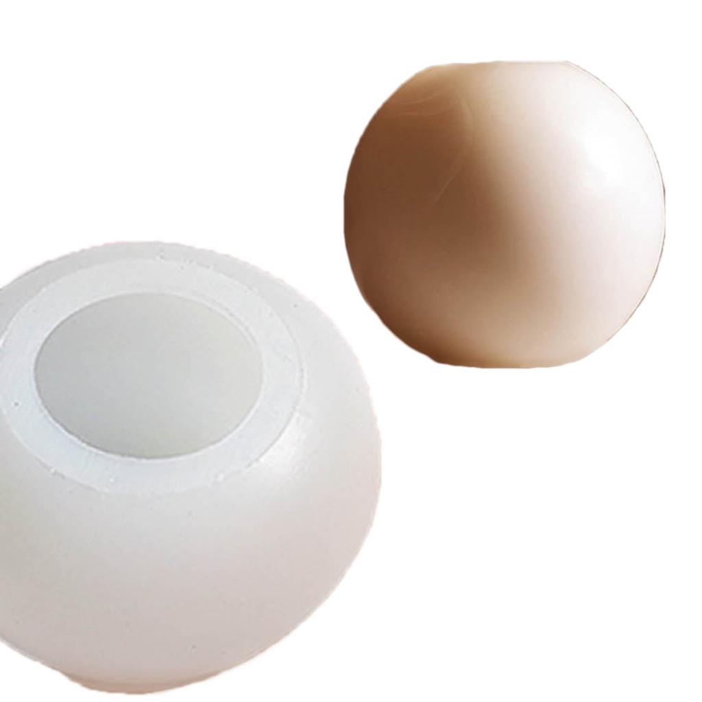 Apples Cake Mousse Candle Mold Silicone Mould 3D Round Soap Molds Chocolate Gypsum Ornaments Christmas Eve Parties Gift