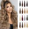 32 Zoll Langes Welliges Pferdeschwanz-Haarteil Flexibles Umwickelbares Pferdeschwanz-Haarteil für Damen Natürliches Aussehen Synthetisches Haar-Add-On