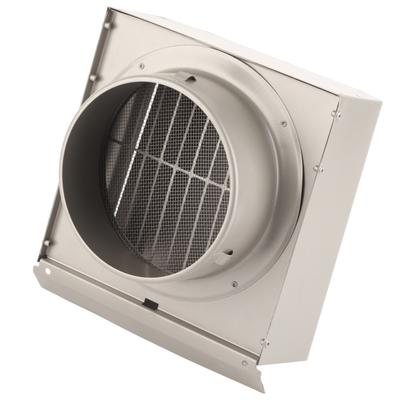 Nástěnná ventilační mřížka z nerezové oceli pro ventilátor, digestoř, potrubí 150 mm