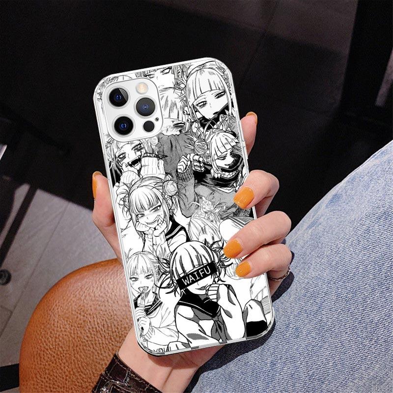 Himiko Toga Waifu Anime Phnoe Case for Iphone 17 Air 16 11 12 13 Mini 14 Plus 15 Pro Max 7 8E SE 2020 16ProMax Phone Cover Coque