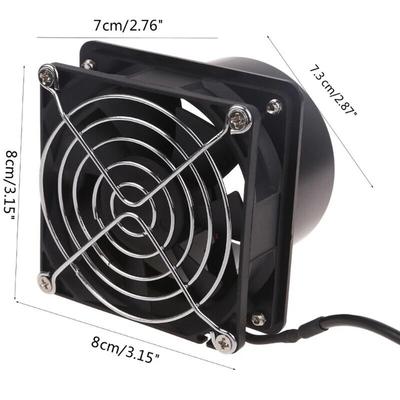 Smoke Absorber Fume Extractor Fan Pipe Duct Exhuast Fan USB Adjustable Speed Smoke Absorber Accessories Range Hood Accessories