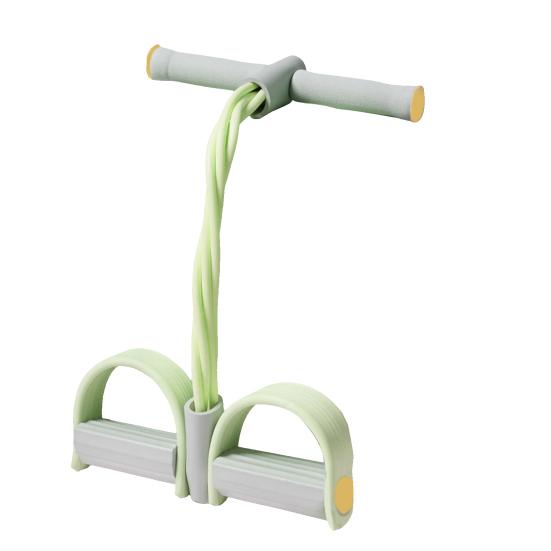 4/6-Röhren Pedal Widerstandsband mit Griff Multifunktionelles Spannseil Yoga Sit-up Übung Pedal Zuggerät Männer Frauen Heim Fitnessstudio Trainingsgerät