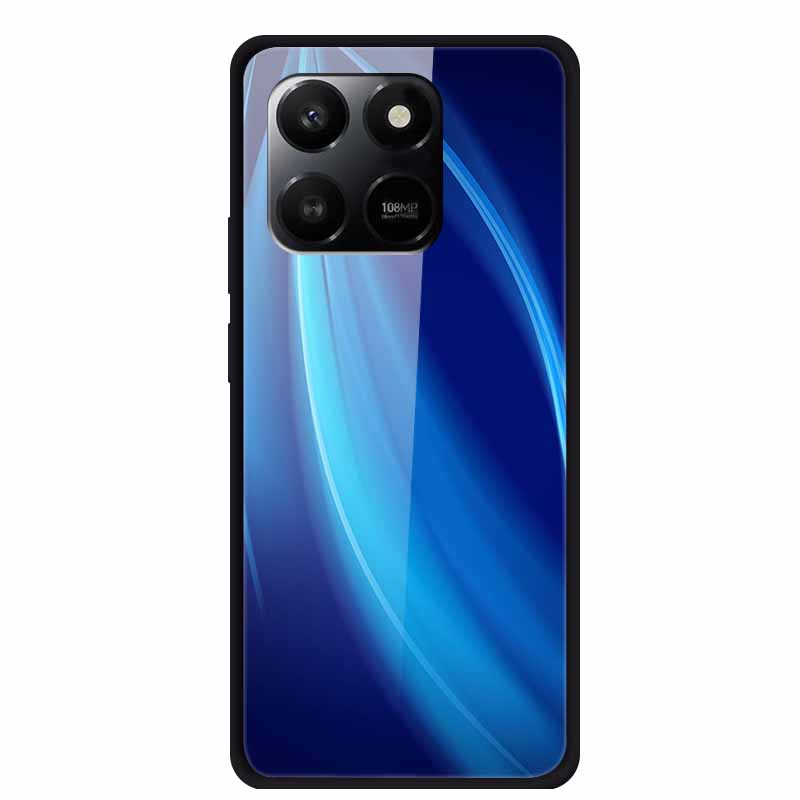 Glass Case For Honor X7d Play 10T 5G Case Soft Bumper Hard Tempered Glass Back Cover For Honor 400 Smart 2025 Phone Cases Fundas
