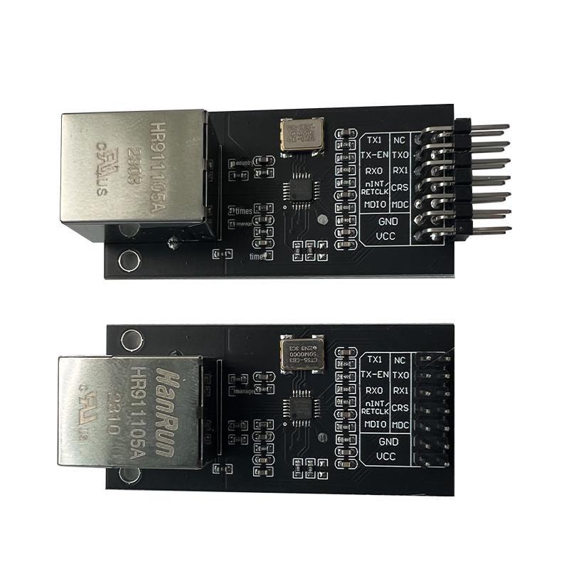 

Плата розробки трансивера Ethernet LAN8720 RMII welding bent pin