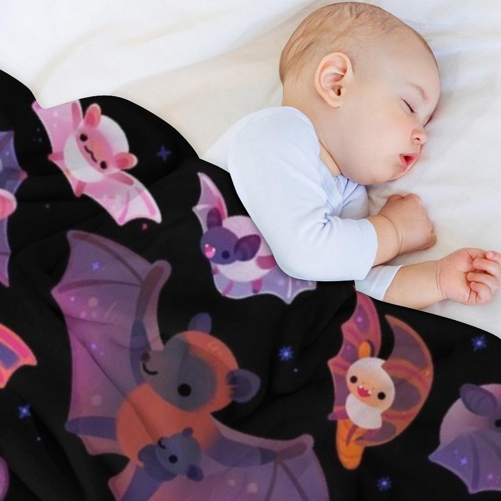 Bat Throw Blanket Blankets Sofas Of Decoration Nap Thins Decorative Blankets