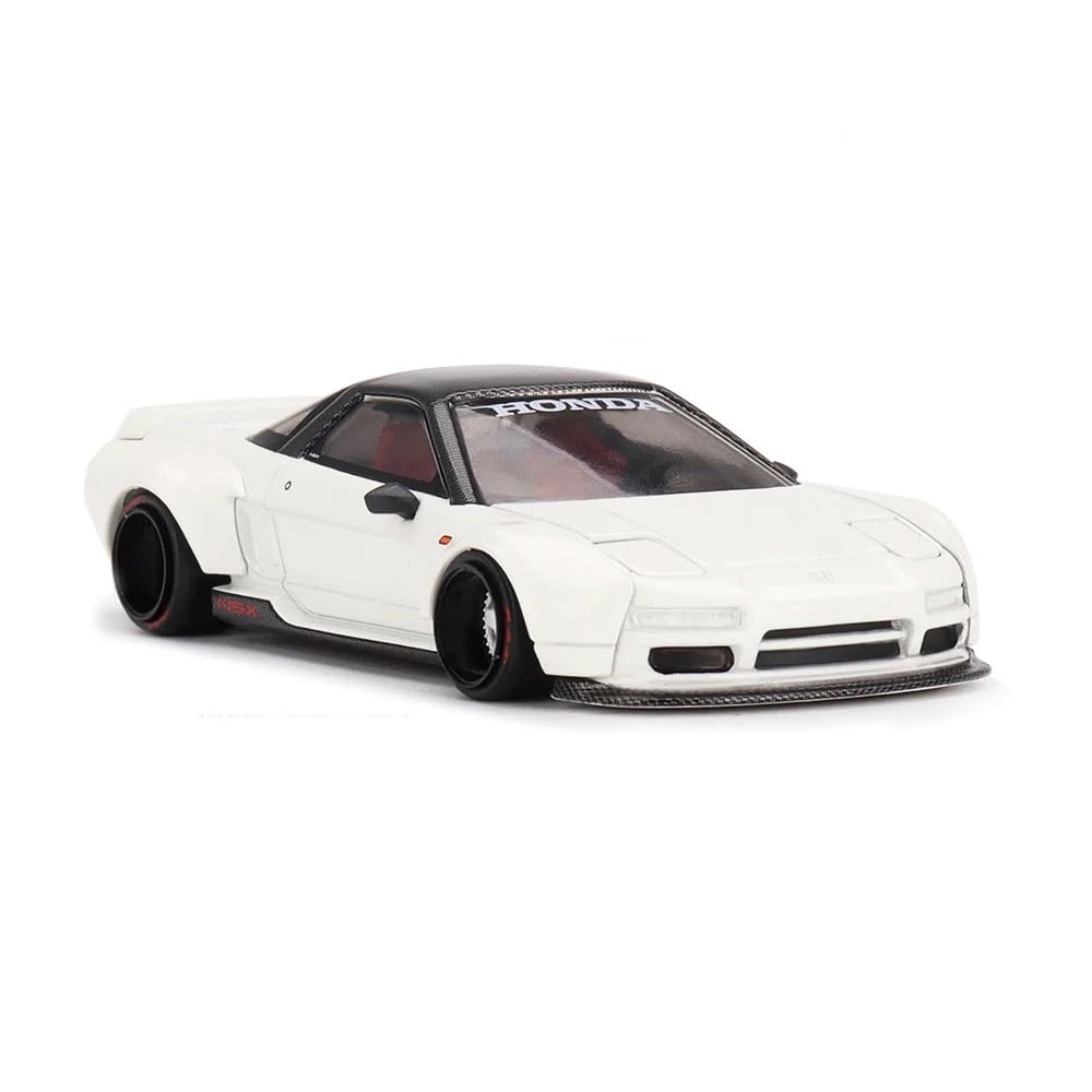 MINI GT Collectibles Diecast Model Car Honda NSX Kaido Works V2 White Limited Edition Diecast Model Car Kaido House KHMG148 1/64