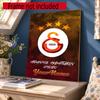 Galatasaray Personalized Name Round Diamond Painting Kit Diamond Embroidery Painting Rhinestones Mosaic Frameless Handwork Decoration Arts