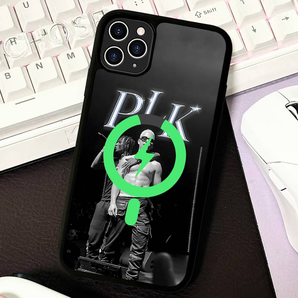 Rappeur PLK Chambre 140 Pour Magsafe Coque de Téléphone Magnétique Pour IPhone 17 16 15 14 Plus 13 12 11 Pro Max Housse Air