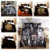 Комплект постільної білизни Black Gold Poker Підодіяльник Наволочка 2 або 3 односпальні двоспальні ліжка Повнорозмірна постільна білизна на блискавці, яку можна прати