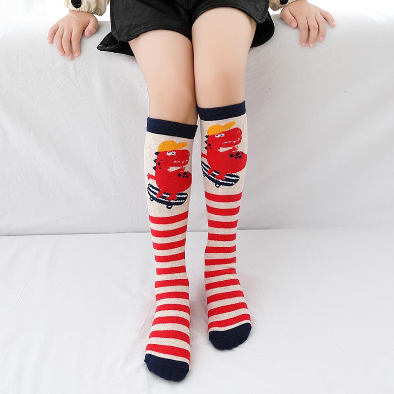 Infant Girls Warmer Ankle Lovely Cartoon Over Knee Long High Socks for Baby Kids Unicorn Toddler Child Colorful Cotton Stockings