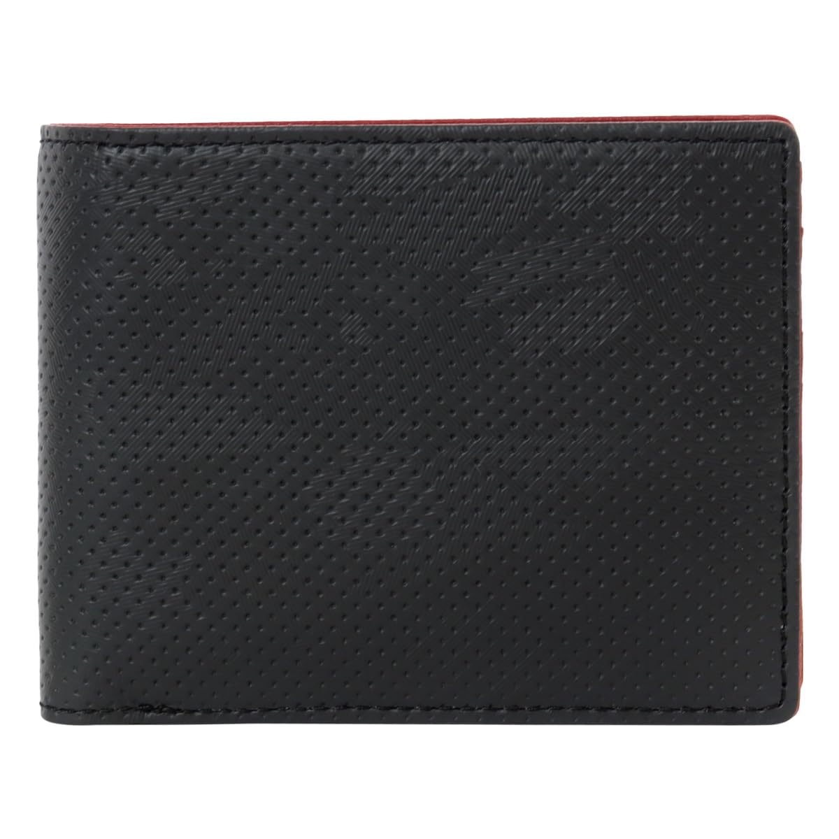 

Neu Interesse Bifold Wallet, Wickeln 3172, with Bill Compartment, Cowhide and Sheepskin Leather, Men s [06] Black x Green