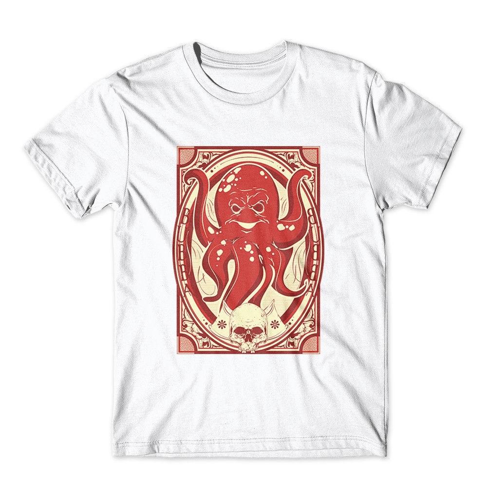 

Bubba T-Shirt. Octopus Skull Shirt 100% Cotton Premium Tee New M