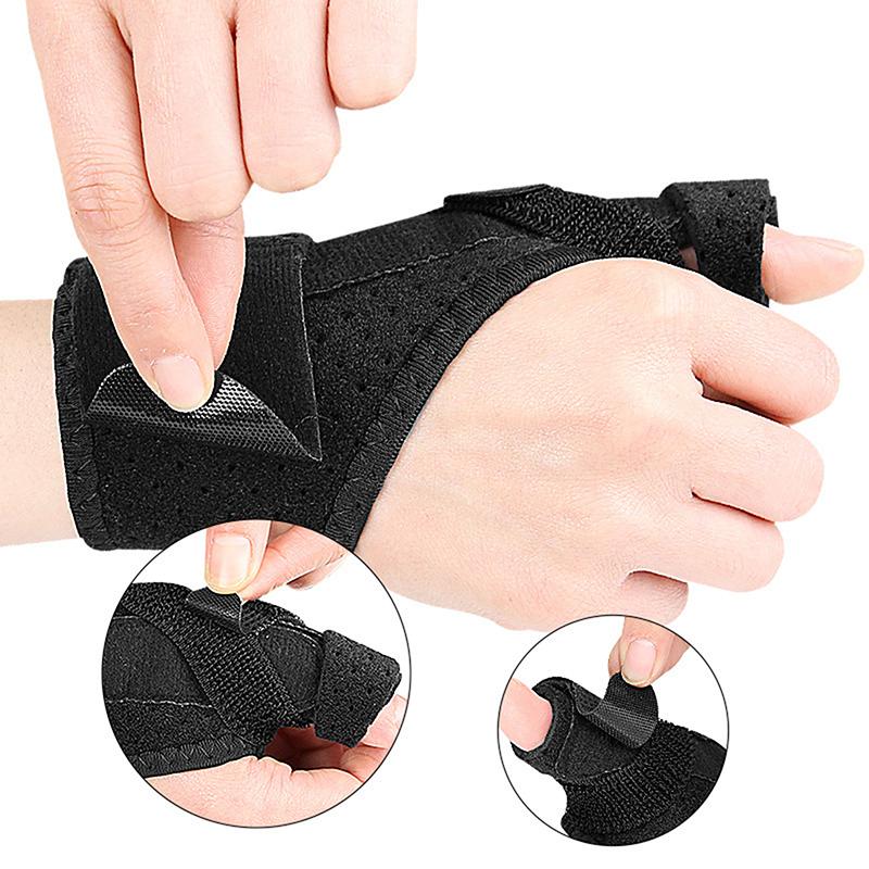 Gloves Elastic Adjustable Tendon Sheath Wrist Guards Breathable Support Portable High Quality Thumb Gloves Unisex